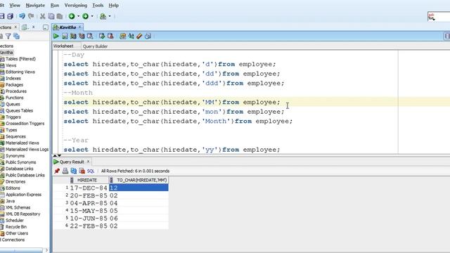 SQL To_char Function with excellent examples смотреть онлайн