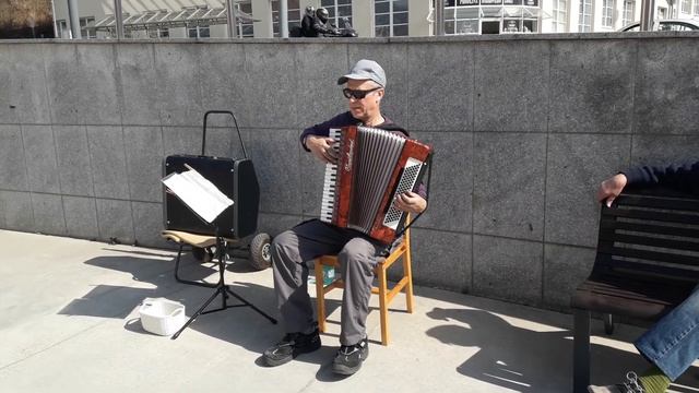 Лирическая мелодия.??Исполняет талантливый музыкант Карел.??Город Лугачовице.Чехия. смотреть онлайн