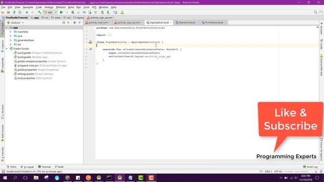 #2 Learn Firebase with Kotlin 2019 (Authentication) смотреть онлайн