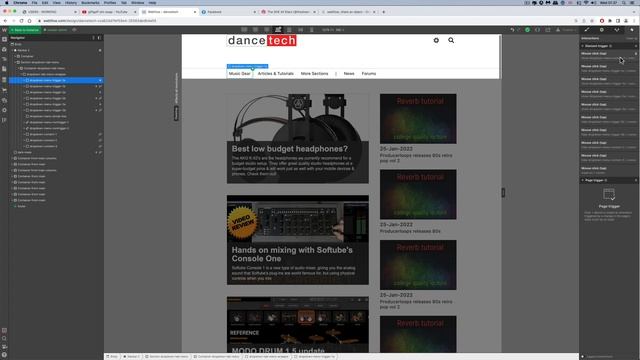 How to make a drop-down tab menu in Webflow смотреть онлайн