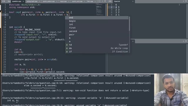 L 1.3 Custom comparator in sorting | level 2 | #100daysofcodewithgreedypiy | Arham Doshi смотреть онлайн