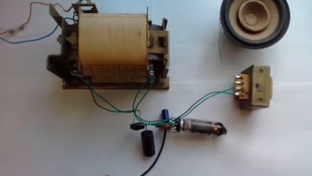 Тест усилителя на одной лампе 6П14П смотреть онлайн