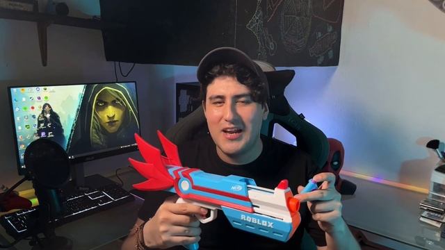 Review Nerf Roblox MM2 DARTBRINGER / Español смотреть онлайн