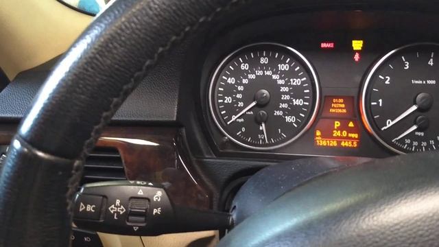 BRAKE PAD WEAR SERVICE RESET BMW E60 E61 E90 E91 E92 E93