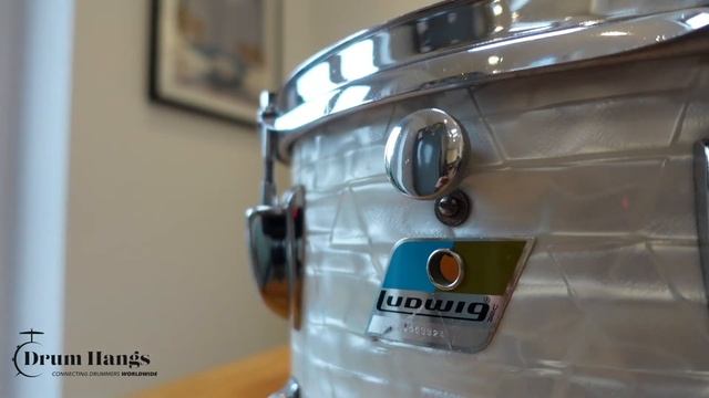 Ludwig Super Classic 1976 in White Marine Pearl | Drum Hangs смотреть онлайн