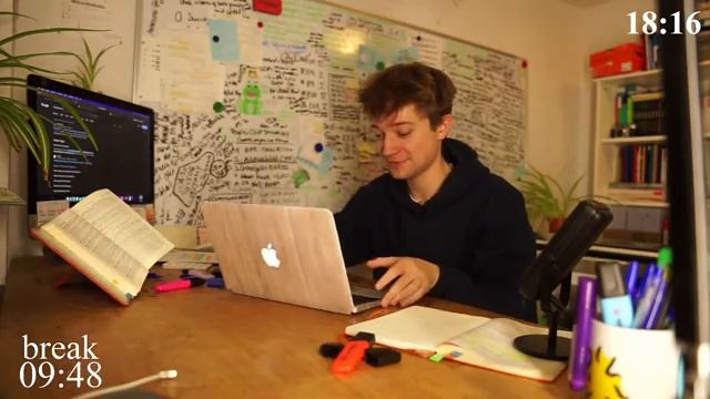 LIVE | 12-HOUR study with me ?? rain sounds & pomodoro timer 60 & 10 смотреть онлайн