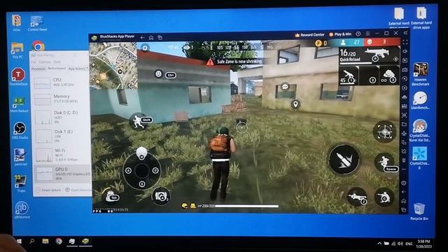 Android emulation (BlueStacks 5) with NO GPU || Intel HD Graphics 630, 8 GB RAM, No SSD смотреть онлайн