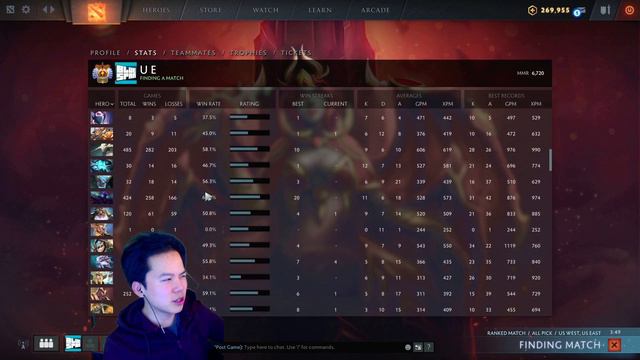 Dota 2 IMMORTAL 6.7K MMR RANKED NA смотреть онлайн