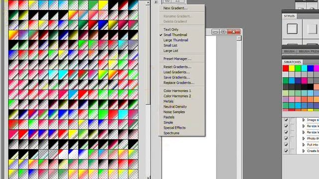 How To Load / Replace Colorful Gradients In Photoshop смотреть онлайн