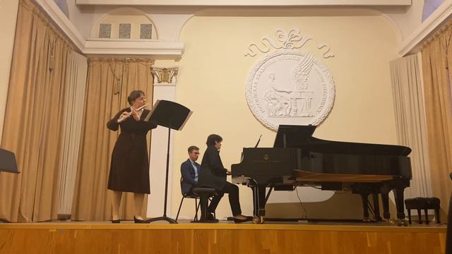 Самонов. Соната для флейты и фортепиано смотреть онлайн