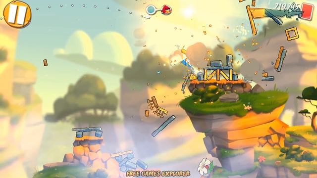 Angry Birds 2 - Cobalt Plateaus - Feathery Hills Walkthrough смотреть онлайн