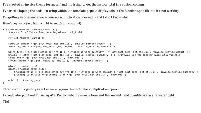 Wordpress: Calculations in functions.php смотреть онлайн