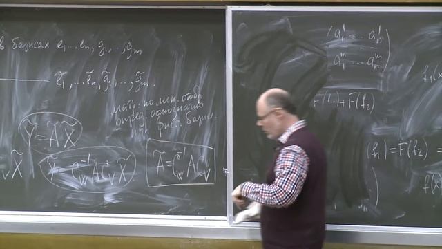 Мануйлов В. М. - Линейная алгебра и геометрия - Ядро и образ линейного отображения смотреть онлайн