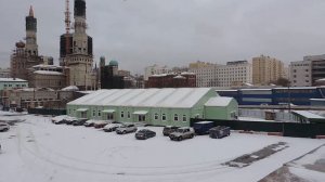 Москва Олимпийский проспект у спорткомплекса - 19 марта 2014