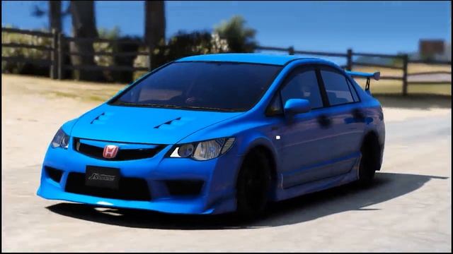 HONDA Civic Gta 5 ULTRA HIGH QUALITY MOD WITH CUSTOM SOUNDS AND TUNNING 2008 civic modified смотреть онлайн