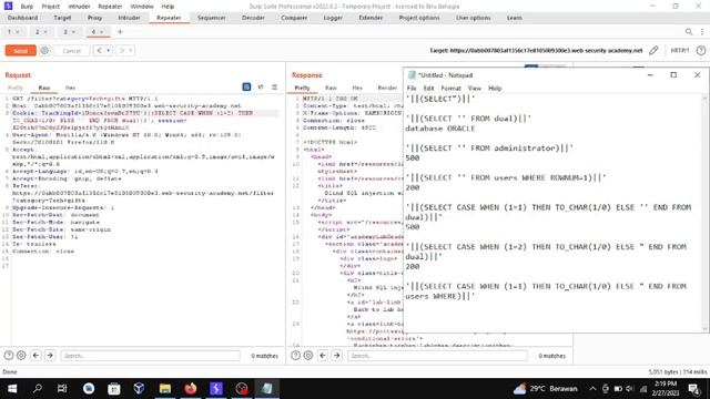 SQL Injection | Blind SQL Injection | Security Awareness смотреть онлайн