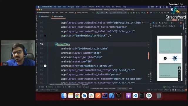 Hands on Project in Android | currency converter app kotlin | Day - 4 смотреть онлайн