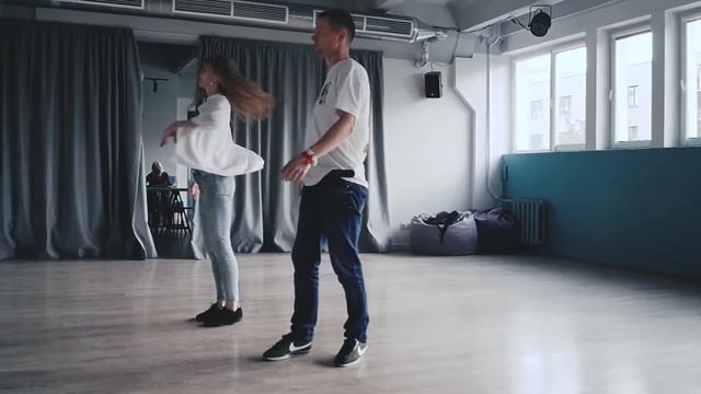 Танец Хастл_Барских_По секрету (Hustle dance) смотреть онлайн