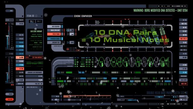 Titan.DS • 2023 December Holiday Update • Musical DNA + Snowflakes смотреть онлайн