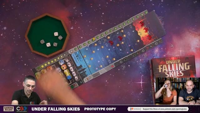 Under Falling Skies playthrough - Gen Con Online - Game 1 смотреть онлайн