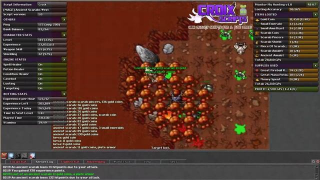 Ancient Scarabs West Cave (GFB / Spells) смотреть онлайн