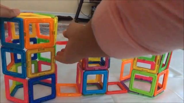 Замок из магнитов #какпостроитьзамокизмагнитногоконструктора #красивый замок смотреть онлайн