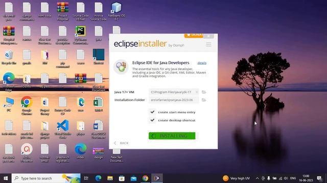 How to download and Install Eclipse IDE with Java Jdk on Windows 10 смотреть онлайн