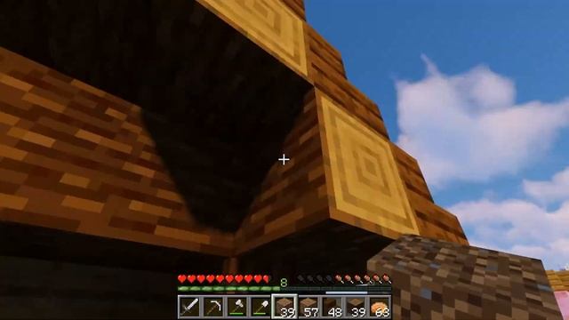 Build Minecraft Roofs IN SURVIVAL (Build Techniques) Three Different Styles *Java/Bedrock* смотреть онлайн