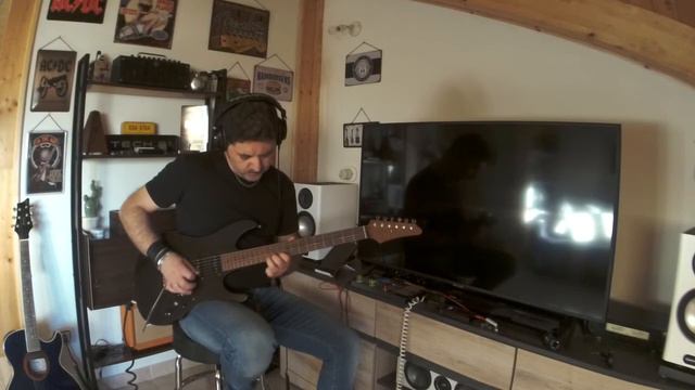 Ibanez AZ 226 BKF INTERVALS “BELVEDERE” COVER BY ANDREA FERA смотреть онлайн