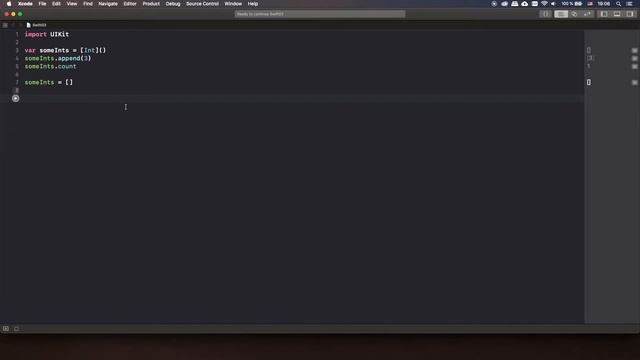 Swift с нуля. Урок 20: Массивы смотреть онлайн