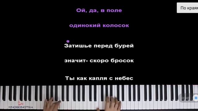 кусочек караоке моей любимой песни? смотреть онлайн