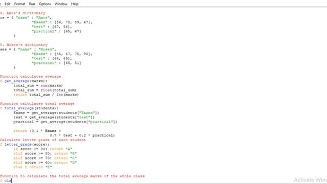 Python Program to find Grade of students using dictionary смотреть онлайн