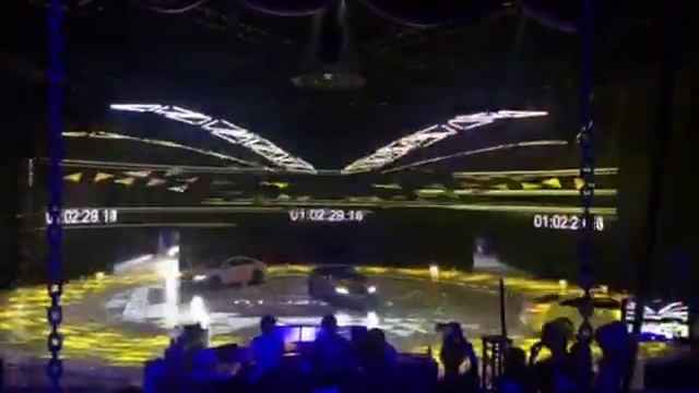 Eastsun Orbisfly kinetic lights at CC Launch Event 2018 FAW-Volkswagen смотреть онлайн
