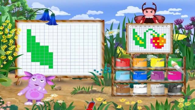 ЛУНТИК УЧИТСЯ РИСОВАТЬ ПОЛНОЕ ПРОХОЖДЕНИЕ