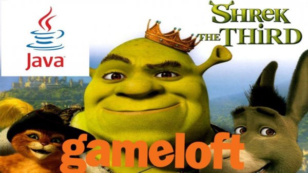 "Shrek the Third" Java Game (Gameloft 2007 year)