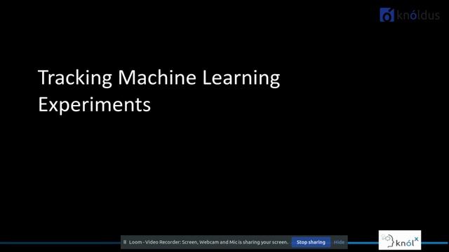 MLOps: Bridging the gap between Data Scientists and Ops. Tracking Machine Learning Models смотреть онлайн