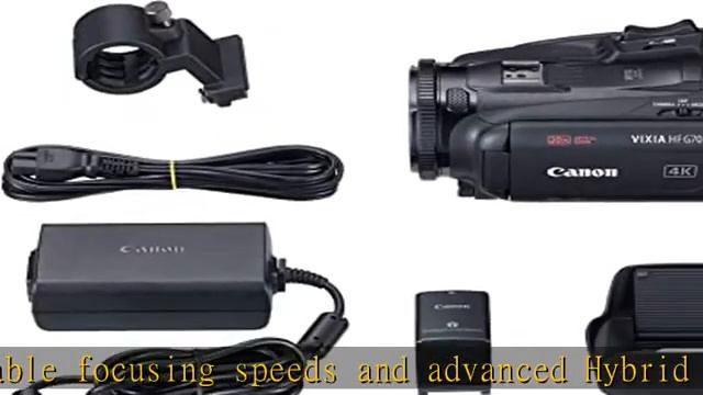 Canon VIXIA HF G70 Camcorder 1/2.3” 4K UHD CMOS Sensor 20x Optical Zoom, 800x Digital Zoom, Image S смотреть онлайн