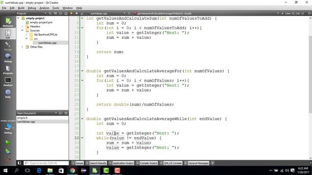 Calculate the average of integers using while loop - 1 смотреть онлайн