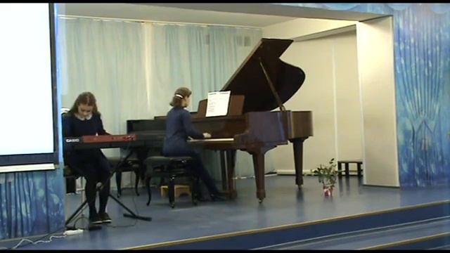 Базанова Д., Коновалова З.В. М. Шмитц "Воспоминание о рэгтайме" смотреть онлайн