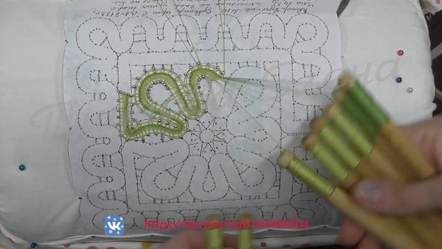Квадратная салфетка (продолжение 1 часть) #кружевныеуроки #кружево #ElenaTiunova смотреть онлайн