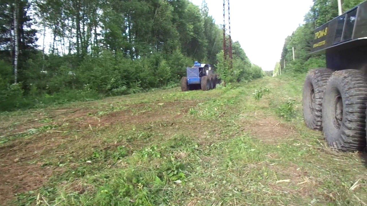 Мульчер-болотоход смотреть онлайн