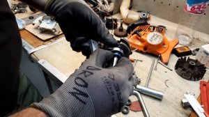 Замена картера на мотокосе Stihl FS 55.Коса которой досталось!!!!