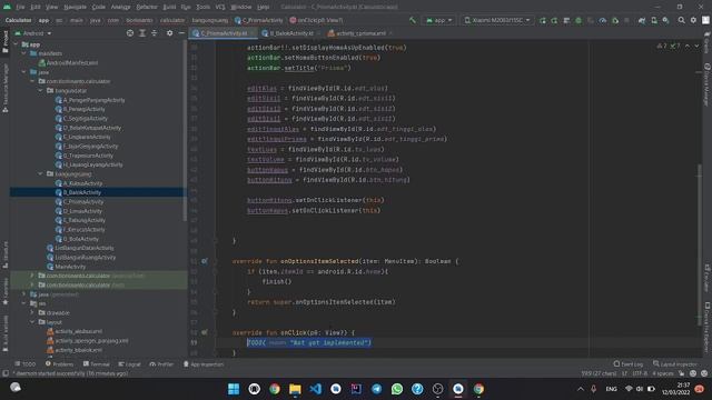 Tutorial Make Calculator Bangun Ruang dan Bangun Datar with Kotlin part 8 | ENGLISH смотреть онлайн
