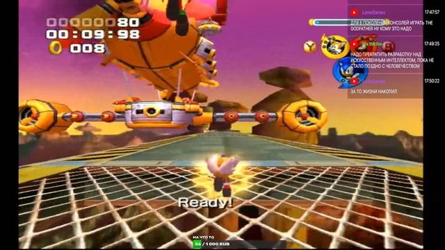 Стрим Sonic Heroes XBOX ORIGINAL ► ПРОХОДИМ ЗА КОМАНДУ СОНИКА смотреть онлайн