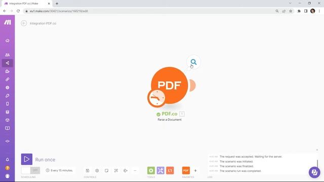 Extract Data from Reports and Send via PDF.co and Make Integration смотреть онлайн