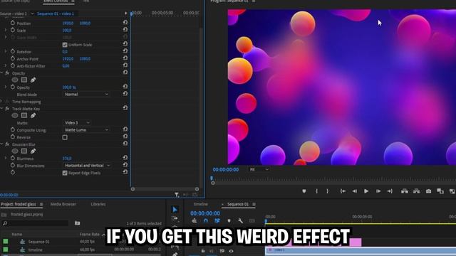 How To Make Glassmorphism Effect In Premiere Pro