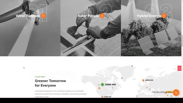 IRecco - Wind and Solar Energy WordPress Theme power wind Aoi смотреть онлайн
