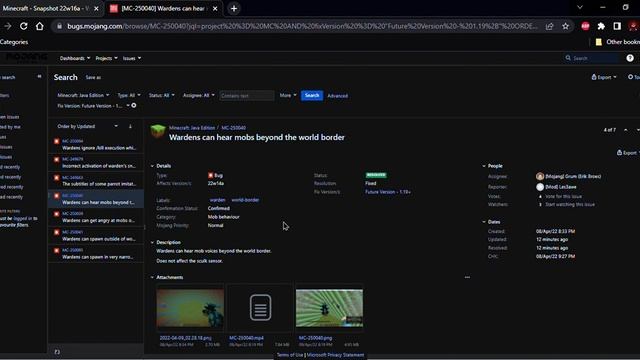 Minecraft 1.19 Snapshot 22W16A - 7 Confirmed Warden & Other Fixes смотреть онлайн