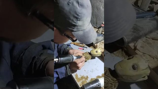 Вырезаем Грута из дерева смотреть онлайн