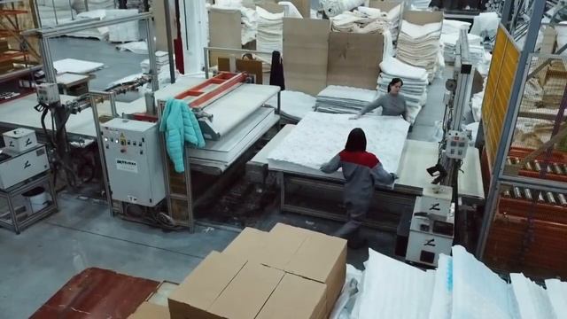 Производство матрасов LineaFlex смотреть онлайн